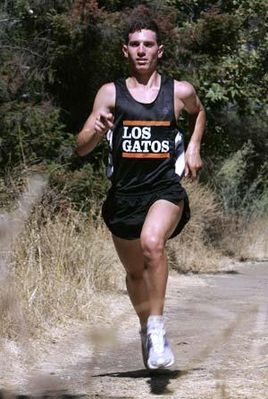 Los Gatos senior Matthew Petrillo says of running, "I don't do it because I think I have to. I do it because I love it."